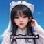 日韩在线用户K-POP爱好者小敏头像，活泼女生正面微笑，明亮自然光