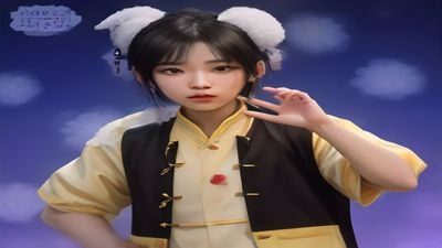 日韩在线音乐专区K-POP新专辑上线，偶像团体宣传照蓝紫色调时尚大片风格